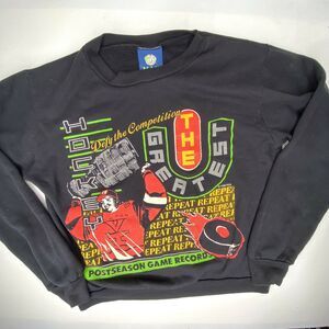 Max Active Worldwide Vintage Youth Hockey Long Sleeve Crewneck size medium